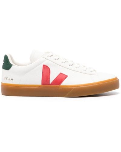 Veja Campo Chromefree Leather Sneakers - Pink