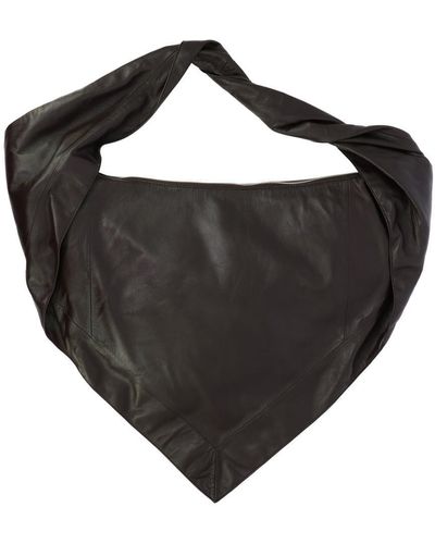 Lemaire "Scarf" Shoulder Bag - Black