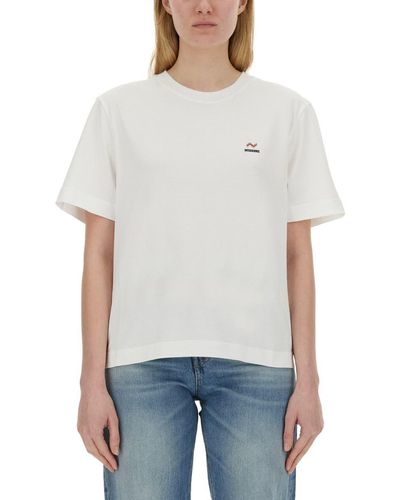 Missoni T-Shirt With Logo - White