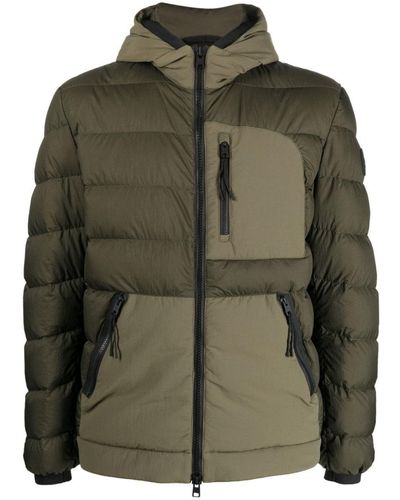 Woolrich Padded Feather-down Jacket - Green