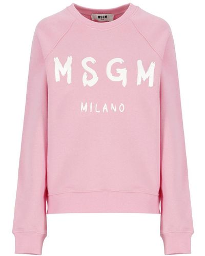 MSGM Sweaters - Pink