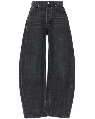 Alexander Wang 'Oversized Rounded' Jeans - Blue