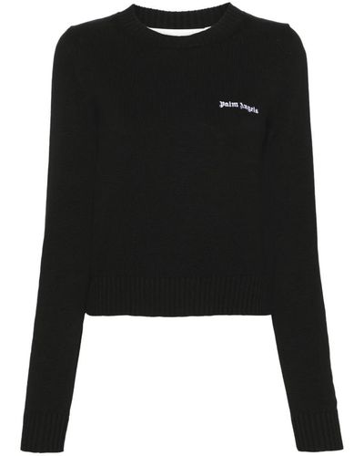Palm Angels Sweaters - Black