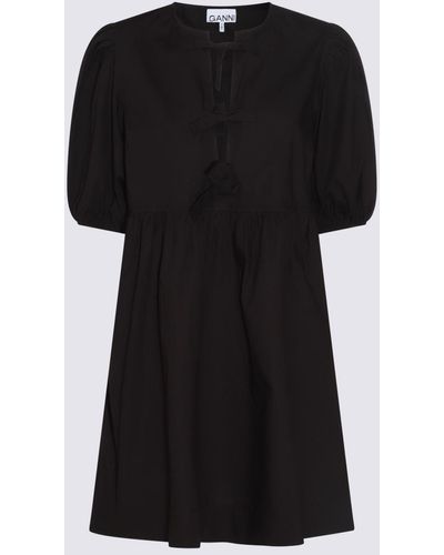 Ganni Cotton Dress - Black