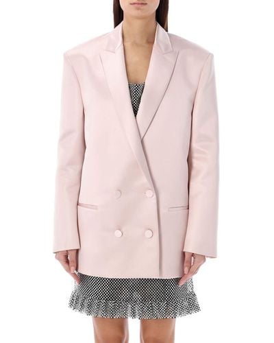 Philosophy Di Lorenzo Serafini Oversized Duchesse Jacket - Pink