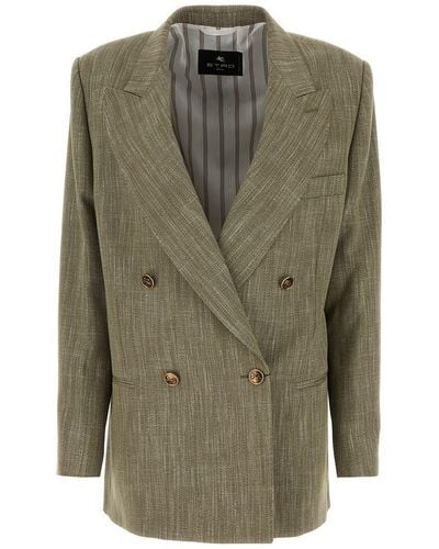 Etro Jackets And Vests - Green