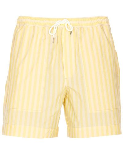 Maison Kitsuné Maison Kitsune' Shorts - Yellow