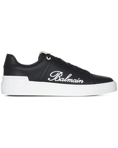 Balmain Paris B-Court Sneakers - Black