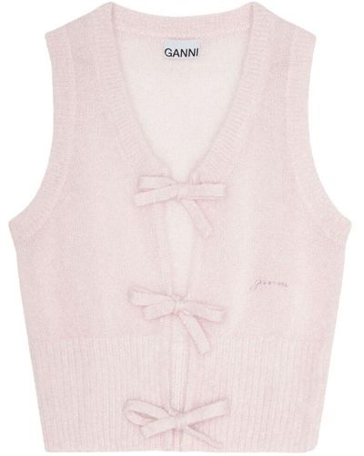 Ganni Jumpers - Pink