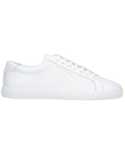 Saint Laurent 'andy' Sneakers - White
