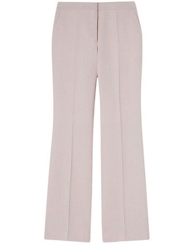Jil Sander Silk Blend Pants - Pink