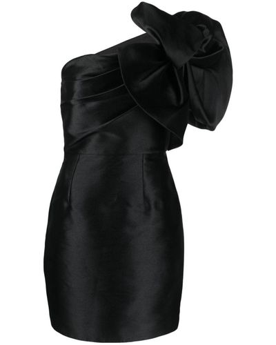 Solace London Alana Mini Dress - Black