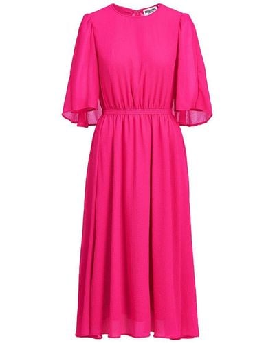 Essentiel Antwerp Dazzers Cape Midi Dress 36 - Pink