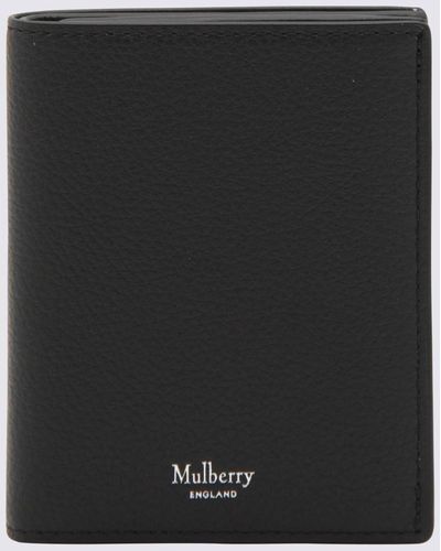 Mulberry Black Leather Small Classic Grain Wallet