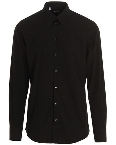 Dolce & Gabbana Poplin Shirt Shirt, Blouse - Black