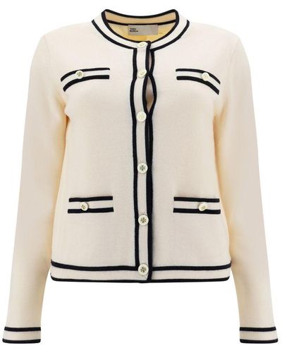 Tory Burch Sweaters - Natural