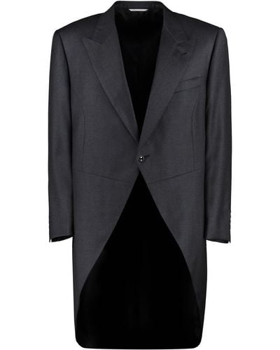 Canali Wool Tailcoat - Black