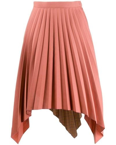 Acne Studios Ilsie Bico Suiting Skirt Clothing - Pink