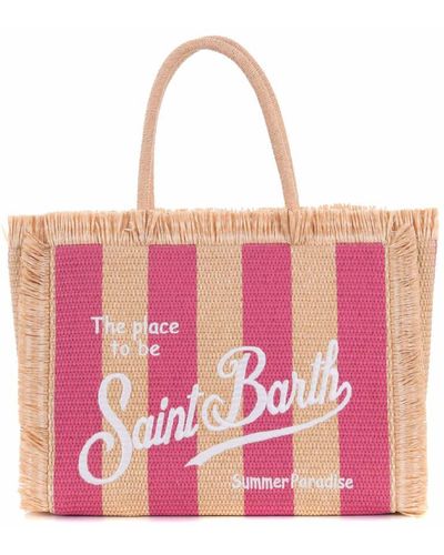 Mc2 Saint Barth Large Shopping Bag - Pink