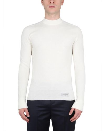 Balmain Wool Jersey - White