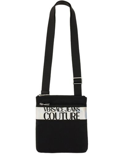 Versace Bag With Logo - Black