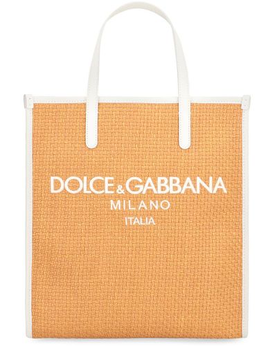 Dolce & Gabbana Shopping Bags - Orange