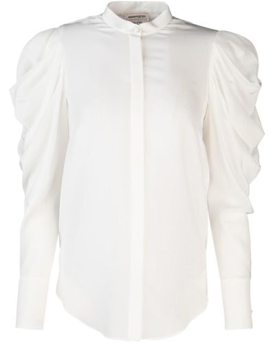 Alexander McQueen Shirts & Blouses - White