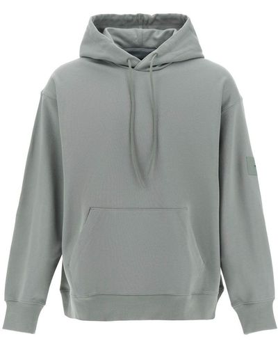 Y-3 Y 3 Hoodie In Cotton French Terry - Gray