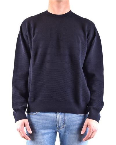Emporio Armani Sweaters - Blue