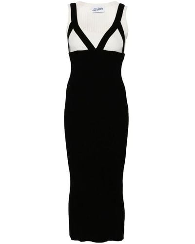 Jean Paul Gaultier 'The Madone' Maxi Dress - Black