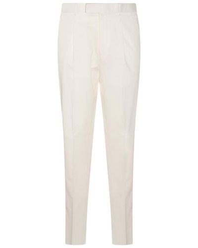 Zegna Trousers White