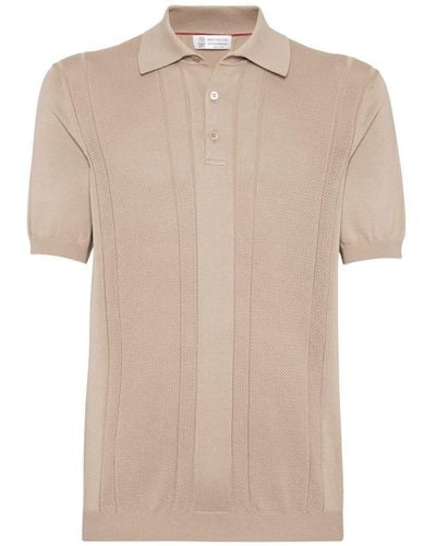 Brunello Cucinelli Polo Shirt - Brown