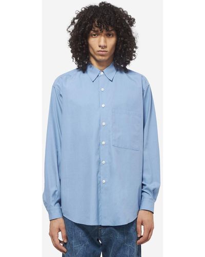 AURALEE Shirts - Blue