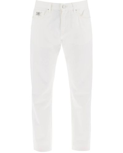 Versace Medusa Regular Jeans - White