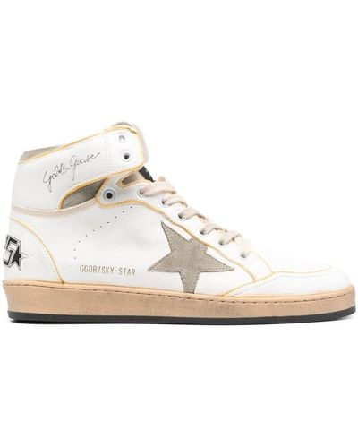 Golden Goose Sky Star Sneakers Shoes - White