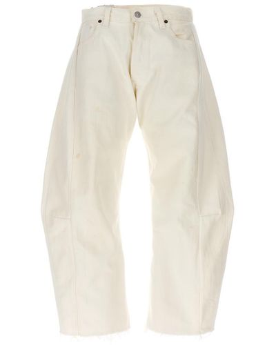 B Sides 'Vintage Lasso' Jeans - White