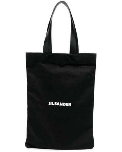 Jil Sander Totes Bag - Black