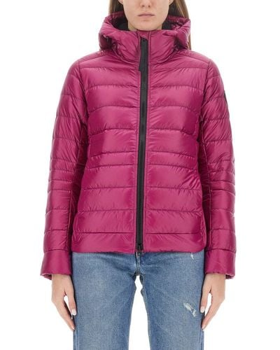 Canada Goose Cypress Jacket With Logo - Red