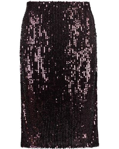Lauren by Ralph Lauren Sequin Skirt - Black