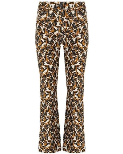 Weekend by Maxmara Gabrielle Ocher Flare Jeans - Natural