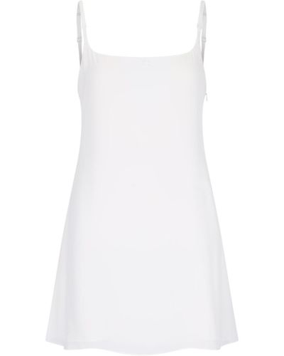 Courreges Mini Dress "slip" - White