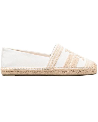 Tory Burch Double T Espadrilles - Natural