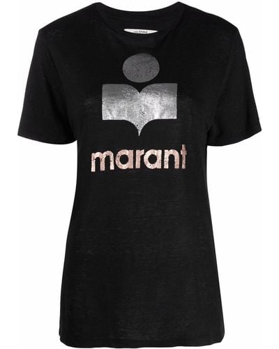 Isabel Marant Kuta Logo T-shirt - Black