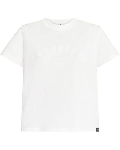Courreges T-Shirt Ac - White