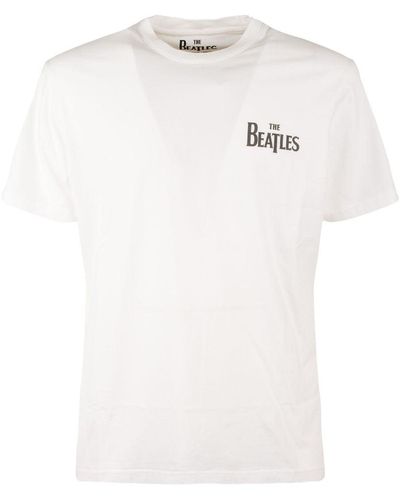 Saint Barth T-Shirt With The Beatles Special Edition Print - White