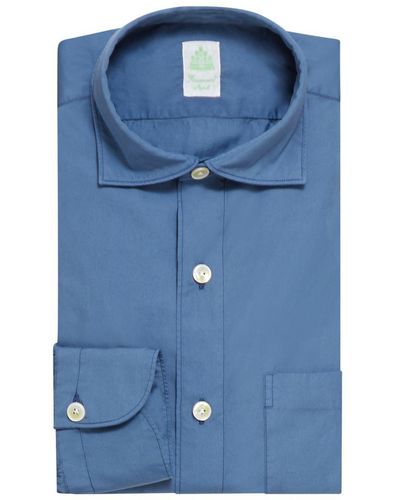 Finamore 1925 Shirt - Blue