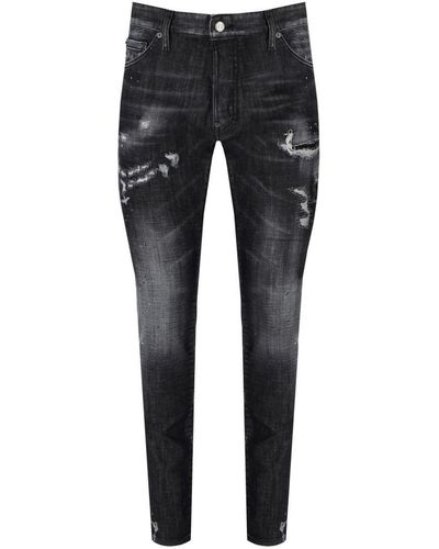 DSquared² Cool Guy Anthracite Gray Jeans - Black