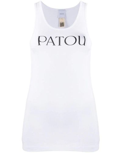 Patou Iconic Tank Top - White