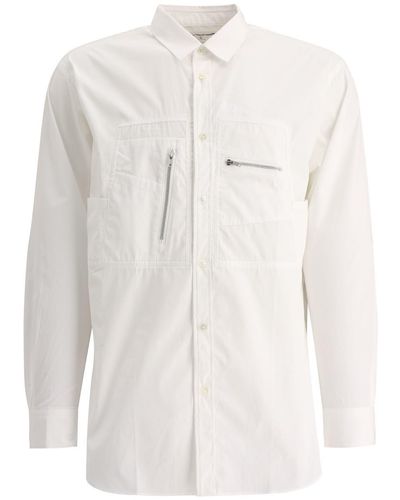 Comme des Garçons Comme Des Garçons Shirt Shirt With Zip - White