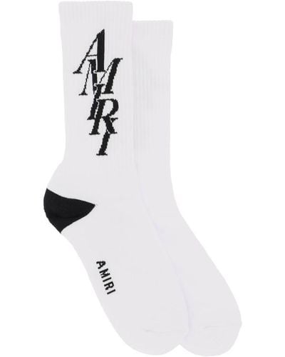Amiri Stack Logo Socks - Multicolor